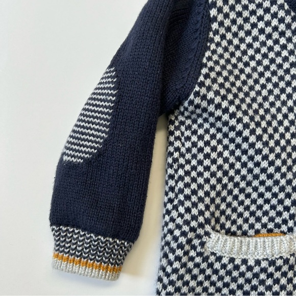 Catimini Jacquard Knit Cardigan, Size 9 Months - Picture 6 of 15
